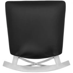 Zoey 30.5 in. Silver/Black Cross Back Bar Stool by SAFAVIEH -Safavieh Sales Store chrome black safavieh bar stools fox2034a a0 1000