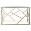 Namiko 48 in. Gold/Glass Console Table by SAFAVIEH -Safavieh Sales Store clear brass safavieh console tables cns6202a 64 1000