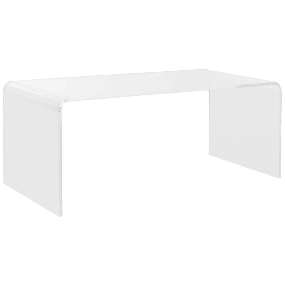 Atka 36 in. Clear Coffee Table by SAFAVIEH 6 Atka 36 in. Clear Coffee Table by SAFAVIEH - Image 4