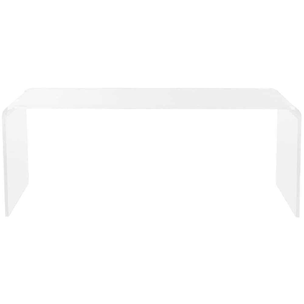 Atka 36 in. Clear Coffee Table by SAFAVIEH 5 Atka 36 in. Clear Coffee Table by SAFAVIEH - Image 3
