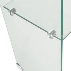 Hollis 44 in. Clear/Glass Console Table by SAFAVIEH -Safavieh Sales Store clear safavieh console tables fox6013a 44 1000