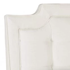 Sapphire White/Cream Queen Upholstered Headboard by SAFAVIEH -Safavieh Sales Store cream safavieh headboards mcr4047h q 31 1000