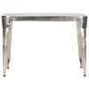 Classic 43 in. Silver Metal Console Table by SAFAVIEH -Safavieh Sales Store dark ant silver safavieh console tables fox7206a 64 1000