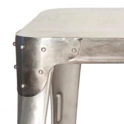 Weston Dark Silver Dining Table by SAFAVIEH 16 Weston Dark Silver Dining Table by SAFAVIEH -Safavieh Sales Store dark antique silver safavieh kitchen dining tables fox7204a 44 1000