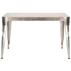 Weston Dark Silver Dining Table by SAFAVIEH