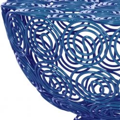 Leila Dark Blue End Table by SAFAVIEH -Safavieh Sales Store dark blue safavieh end side tables fox4508b c3 1000