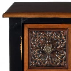 Kenneth Dark Brown Side Table by SAFAVIEH -Safavieh Sales Store dark brown safavieh end side tables amh4052a 1f 1000