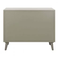 Blaize 3-Drawer Gray/Black Nightstand Chest by SAFAVIEH -Safavieh Sales Store dark gray black safavieh chest of drawers chs6601a 66 1000