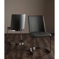 Safavieh Sales Store -Safavieh Sales Store dark gray chrome safavieh dining chairs fox2013h set2 e1 1000