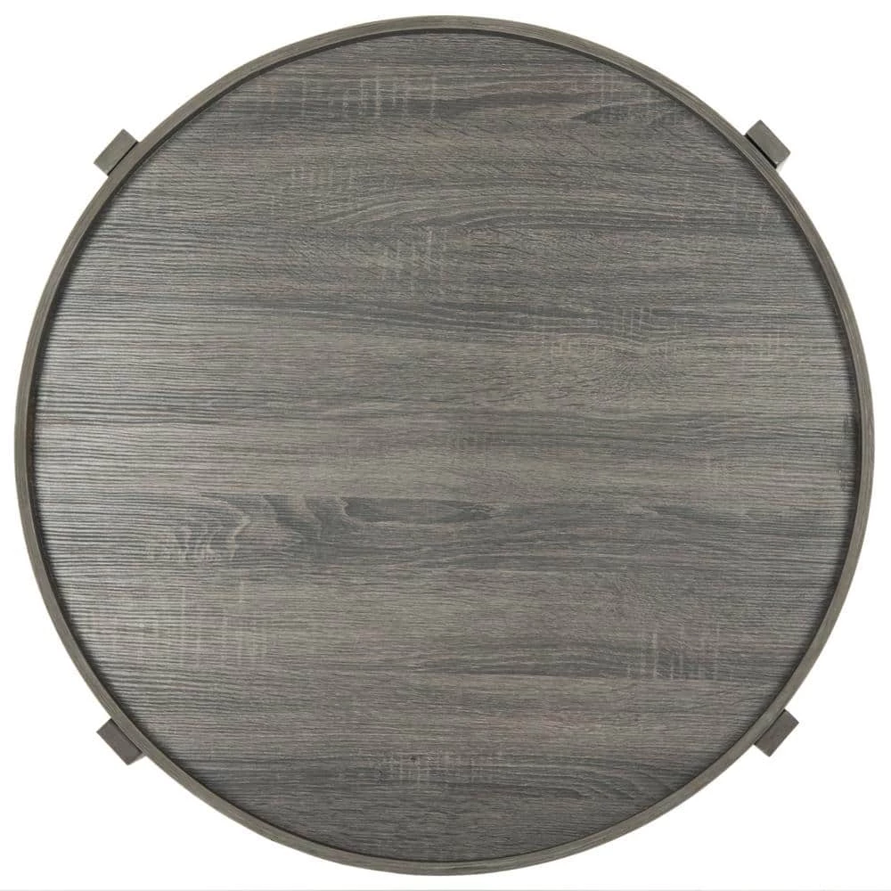 Cursten 33 in. Dark Gray Wood Coffee Table by SAFAVIEH 8 Cursten 33 in. Dark Gray Wood Coffee Table by SAFAVIEH - Image 6