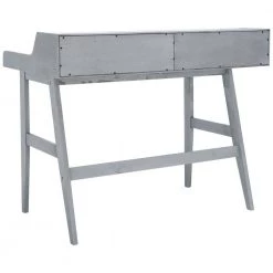 Wrigley 47.2 in. Gray Wood Writing Desk by SAFAVIEH -Safavieh Sales Store dark gray safavieh writing desks dsk1400a 1f 1000