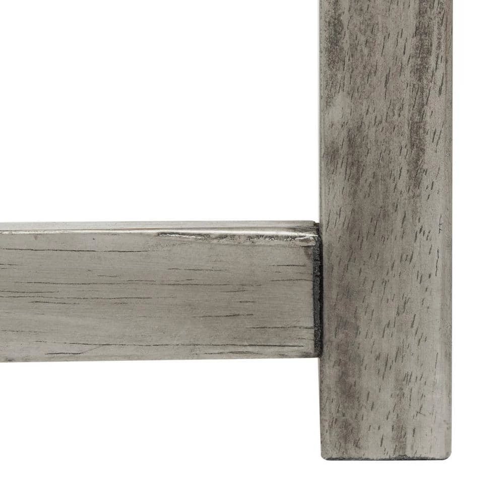 Osgood 38.2 in. Gray Wood Writing Desk by SAFAVIEH 5 Osgood 38.2 in. Gray Wood Writing Desk by SAFAVIEH - Image 3