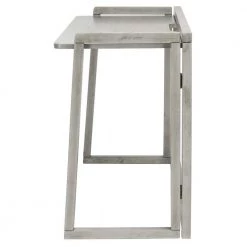 Osgood 38.2 in. Gray Wood Writing Desk by SAFAVIEH 20 Osgood 38.2 in. Gray Wood Writing Desk by SAFAVIEH -Safavieh Sales Store dark gray safavieh writing desks dsk1401a 1f 1000