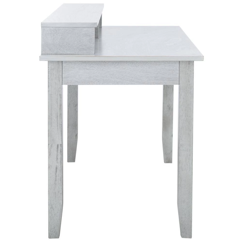 Winsome 47.2 in. Gray Wood 2-Drawer Writing Desk by SAFAVIEH 9 Winsome 47.2 in. Gray Wood 2-Drawer Writing Desk by SAFAVIEH - Image 7