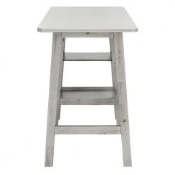 Sofara 47.2 in. Gray Wood Writing Desk by SAFAVIEH -Safavieh Sales Store dark gray safavieh writing desks dsk1403b 4f 1000