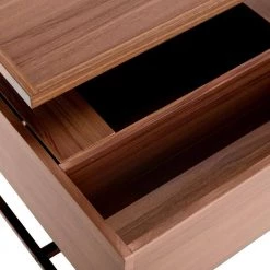 Kristie 24 in. Dark Brown/Black Wood Coffee Table with Lift Top by SAFAVIEH -Safavieh Sales Store dark oak black safavieh coffee tables fox2240a fa 1000