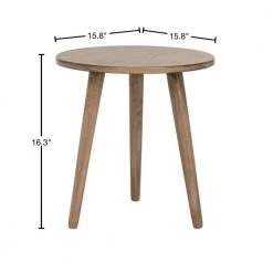 Orion Brown Side Table by SAFAVIEH -Safavieh Sales Store desert brown safavieh end side tables acc5700b 40 1000