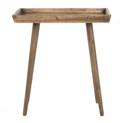 Nonie Brown Side Table by SAFAVIEH