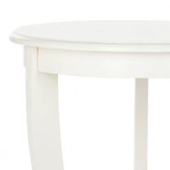 Mary Rustic White/Cream Side Table by SAFAVIEH -Safavieh Sales Store distressed cream safavieh end side tables amh5711c 1f 1000
