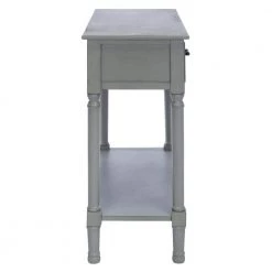 Ryder 35.5 in. Rustic Gray 2-Drawer Console Table by SAFAVIEH -Safavieh Sales Store distressed gray safavieh console tables cns5719c c3 1000