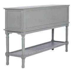 Tate 47.3 in. Rustic Gray Storage Console Table by SAFAVIEH 21 Tate 47.3 in. Rustic Gray Storage Console Table by SAFAVIEH -Safavieh Sales Store distressed gray safavieh console tables cns5722c 1f 1000
