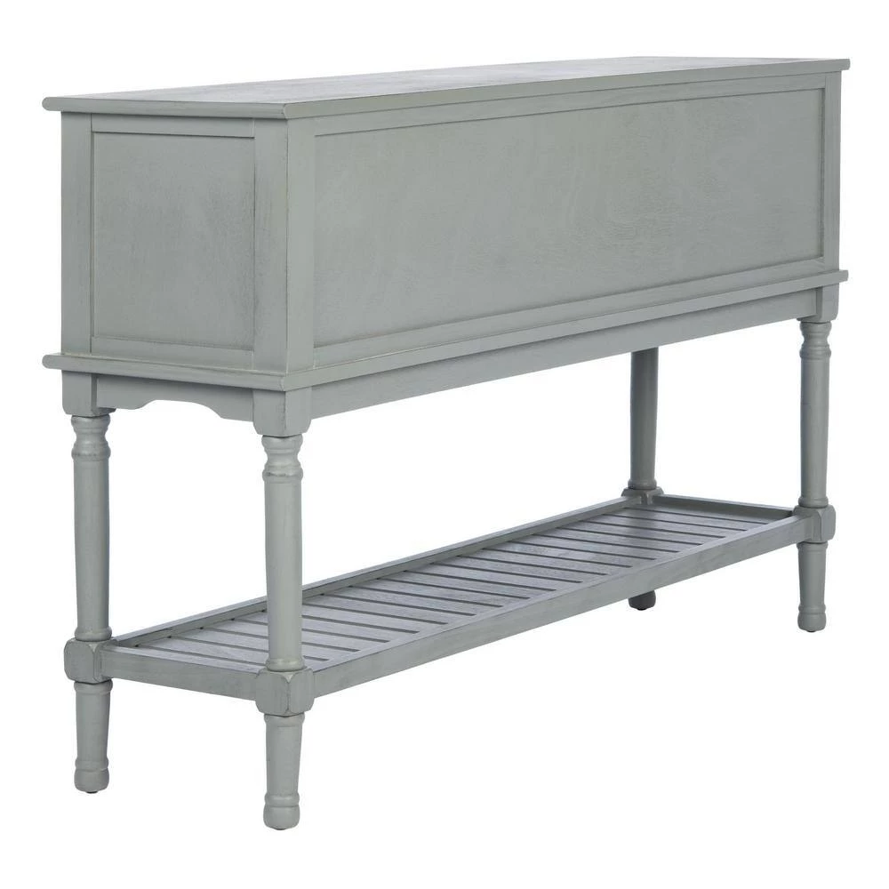 Tate 47.3 in. Rustic Gray Storage Console Table by SAFAVIEH 10 Tate 47.3 in. Rustic Gray Storage Console Table by SAFAVIEH - Image 8