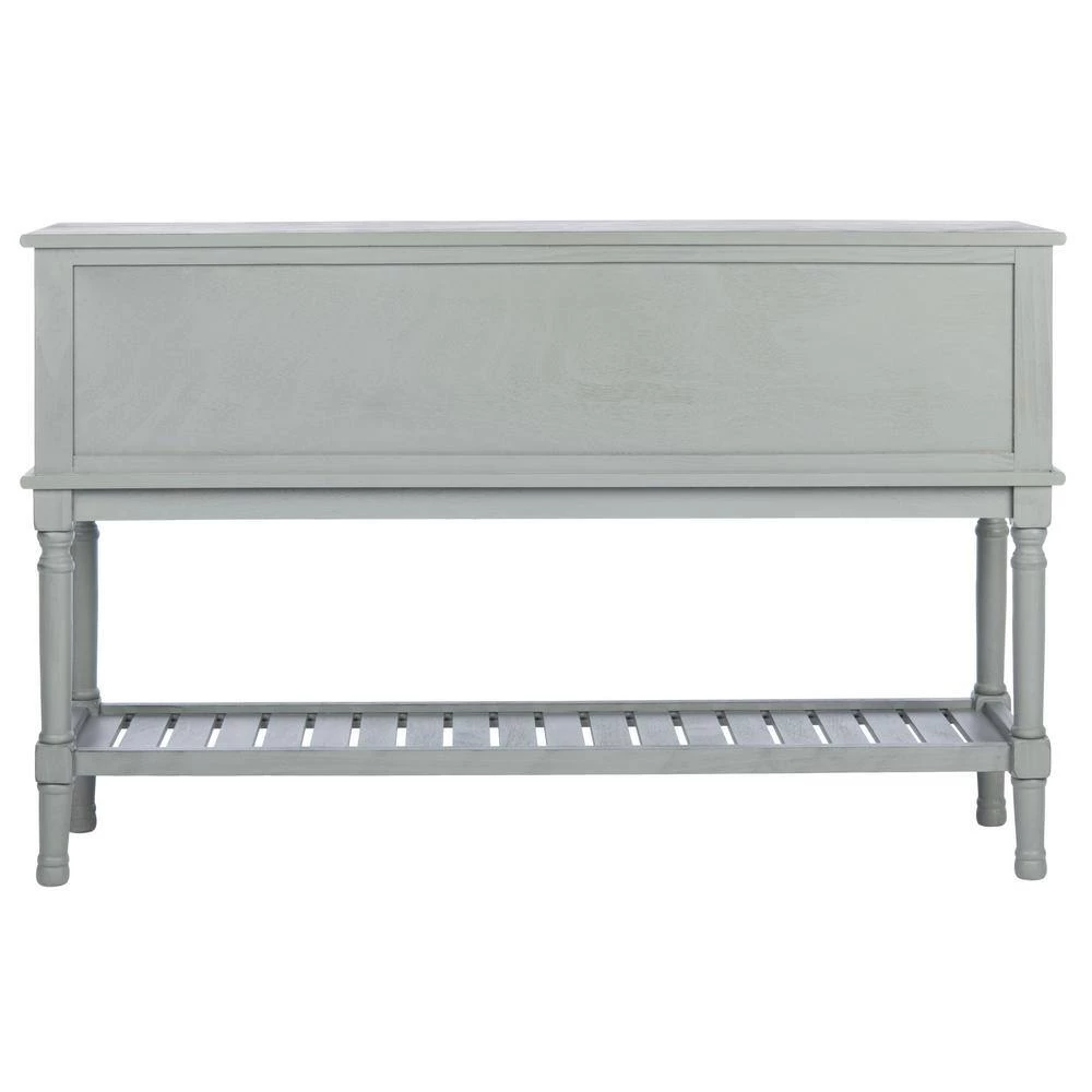 Tate 47.3 in. Rustic Gray Storage Console Table by SAFAVIEH 9 Tate 47.3 in. Rustic Gray Storage Console Table by SAFAVIEH - Image 7