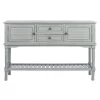 Tate 47.3 in. Rustic Gray Storage Console Table by SAFAVIEH -Safavieh Sales Store distressed gray safavieh console tables cns5722c 64 1000