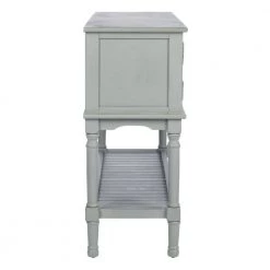 Tate 47.3 in. Rustic Gray Storage Console Table by SAFAVIEH 19 Tate 47.3 in. Rustic Gray Storage Console Table by SAFAVIEH -Safavieh Sales Store distressed gray safavieh console tables cns5722c c3 1000