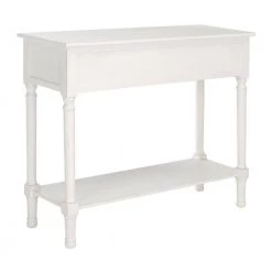 Josie 2-Drawer Rustic White Wood Console Table by SAFAVIEH -Safavieh Sales Store distressed white safavieh console tables cns5708a 44 1000