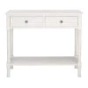 Josie 2-Drawer Rustic White Wood Console Table by SAFAVIEH -Safavieh Sales Store distressed white safavieh console tables cns5708a 64 1000