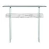 Kayley 39.4 in. Faux White Marble Console Table by SAFAVIEH -Safavieh Sales Store faux white marble safavieh console tables cns7001e 64 1000