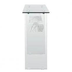 Kayley 39.4 in. Faux White Marble Console Table by SAFAVIEH -Safavieh Sales Store faux white marble safavieh console tables cns7001e c3 1000