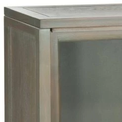 Greg 40.2 in. Gray Wood 3-shelf Bookcase by SAFAVIEH -Safavieh Sales Store french gray safavieh bookcases bookshelves amh6570c c3 1000