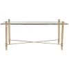 Tait 32 in. Gold/Glass Coffee Table by SAFAVIEH 2 Tait 32 in. Gold/Glass Coffee Table by SAFAVIEH -Safavieh Sales Store gold clear safavieh coffee tables fox2569a 64 1000