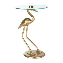 Tori Gold/Glass End Table by SAFAVIEH -Safavieh Sales Store gold glass safavieh end side tables acc4600a 31 1000