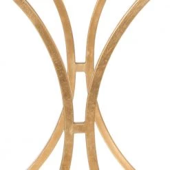 Ignatius Gold Serving Cart by SAFAVIEH -Safavieh Sales Store gold mirror top safavieh bar carts fox2555b c3 1000