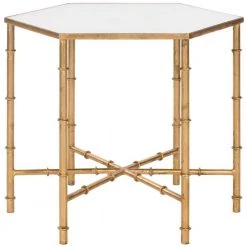 Kerri Gold End Table by SAFAVIEH
