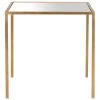 Kiley Gold End Table by SAFAVIEH -Safavieh Sales Store gold safavieh end side tables fox2525a 64 1000