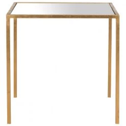 Kiley Gold End Table by SAFAVIEH