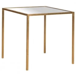 Kiley Gold End Table by SAFAVIEH -Safavieh Sales Store gold safavieh end side tables fox2525a c3 1000