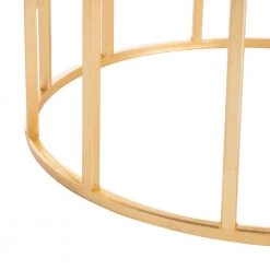 Doreen Gold End Table by SAFAVIEH -Safavieh Sales Store gold safavieh end side tables fox2533a 4f 1000