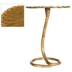 Justina Gold Side Table by SAFAVIEH -Safavieh Sales Store gold safavieh end side tables fox3245a 1f 1000