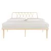Gatsby Gold/Yellow Queen Bed by SAFAVIEH