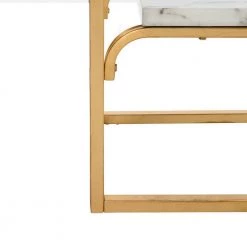 Fiora 72 in. Gold/White Metal 4-shelf Bookcase by SAFAVIEH 15 Fiora 72 in. Gold/White Metal 4-shelf Bookcase by SAFAVIEH -Safavieh Sales Store gold white safavieh bookcases bookshelves etg6200a fa 1000