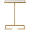 Neil Gold/White End Table by SAFAVIEH 1 Neil Gold/White End Table by SAFAVIEH -Safavieh Sales Store gold white safavieh end side tables fox2528a 64 1000