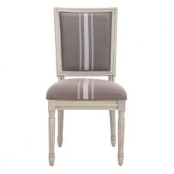Buchanan Gray/Beige/Rustic Gray 19 in. H French Brasserie Linen Rectangular Side Chair (Set of 2) by SAFAVIEH 23 Buchanan Gray/Beige/Rustic Gray 19 in. H French Brasserie Linen Rectangular Side Chair (Set of 2) by SAFAVIEH -Safavieh Sales Store gray beige rustic gray safavieh dining chairs fox6229m set2 31 1000
