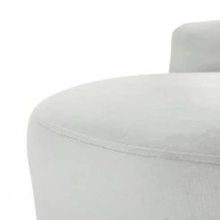 Evangeline Gray/Black Chaise Lounge by SAFAVIEH -Safavieh Sales Store gray black safavieh chaise lounges lvs6300b 44 1000