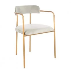 Camille Gray/Gold Accent Chair (Set of 2) by SAFAVIEH -Safavieh Sales Store gray gold safavieh accent chairs ach6201a set2 c3 1000