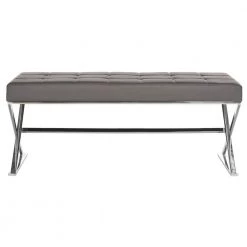 Micha Gray Entryway Bench by SAFAVIEH